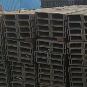 Q235B Saluran Keluli 5#-20# Harga Rendah Hot-Dip Galvanized Untuk Pembinaan Untuk Memagar Pemasangan Solar Diskaun Pukal Kimpalan Memotong