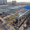 Steel Modular Heavy Duty Construction Prefabricated Ready Made Steel Workshop Structures With Welding Bending ບໍລິການຕັດເຄື່ອງ