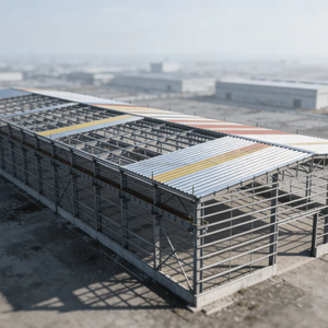工場/作業場/倉庫のためのプレハブの軽い鋼鉄重い構造の建物