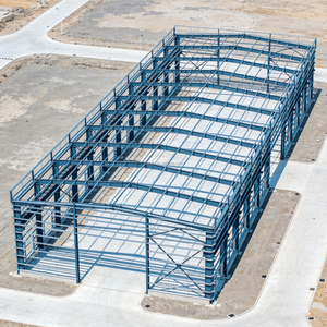 Servi&ccedil;os pr&eacute;-fabricados pesados ​​personalizados do corte da soldadura da constru&ccedil;&atilde;o da constru&ccedil;&atilde;o de a&ccedil;o para a oficina do armaz&eacute;m uma vida &uacute;til de 50 anos