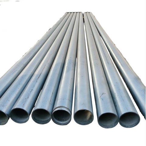 SAE 1008 galvaniseret st&aring;lr&oslash;r ASTM A53 skema 40/80 55 mm varmdyppet forgalvaniseret st&aring;lr&oslash;r ERW Teknik til borer&oslash;r 6m