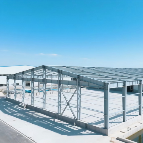 Struttura in acciaio prefabbricata dal design moderno per il prezzo di costruzione per la scuola o il centro commerciale di officina di magazzino