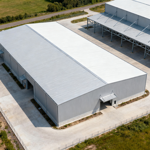 Modul&aacute;rn&iacute; ocelov&aacute; konstrukce pro vysok&eacute; zat&iacute;žen&iacute; | H-Ocelov&yacute; r&aacute;m (Q355B) | Nen&iacute; vyžadov&aacute;n ž&aacute;dn&yacute; z&aacute;klad | Ocel&aacute;řsk&yacute; workshop | 50 let života